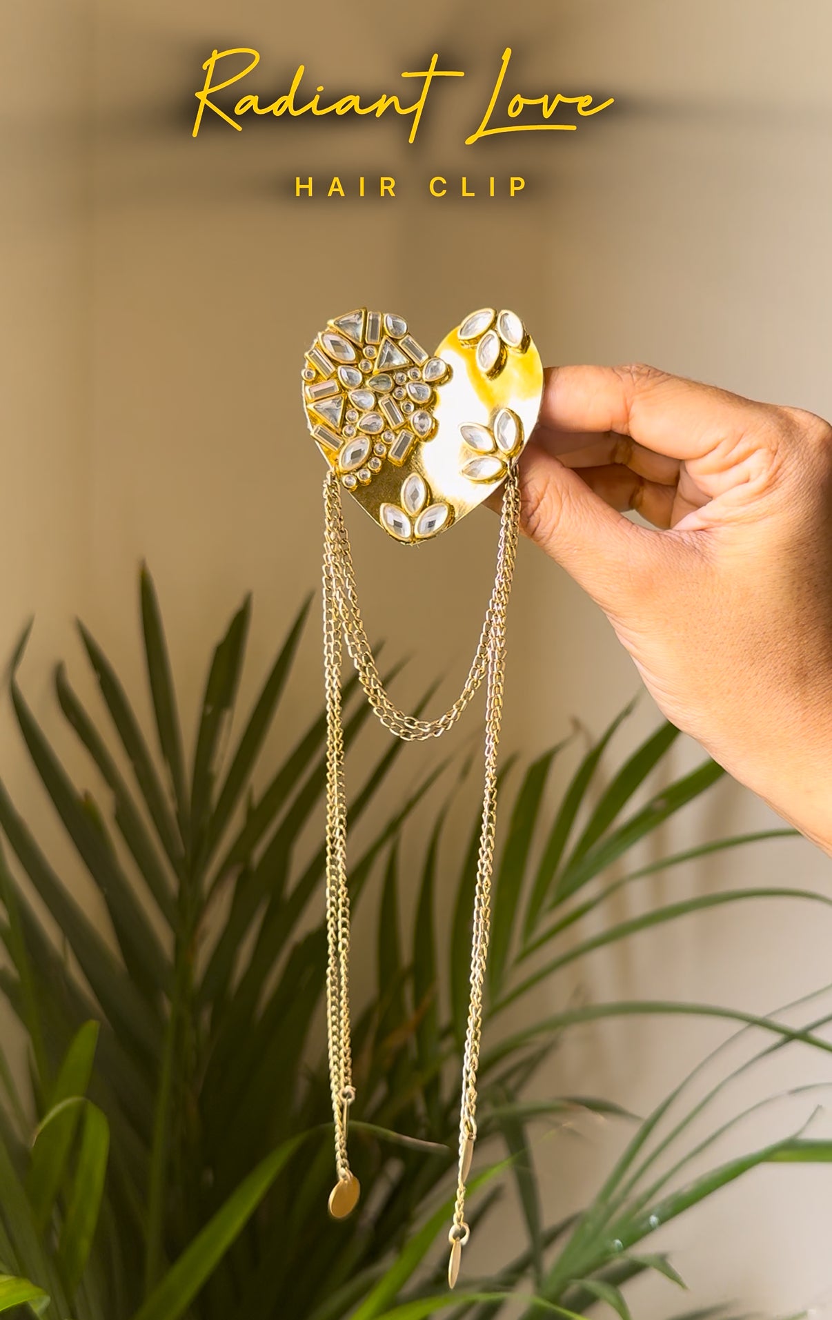 Radiant Love Hair Clip