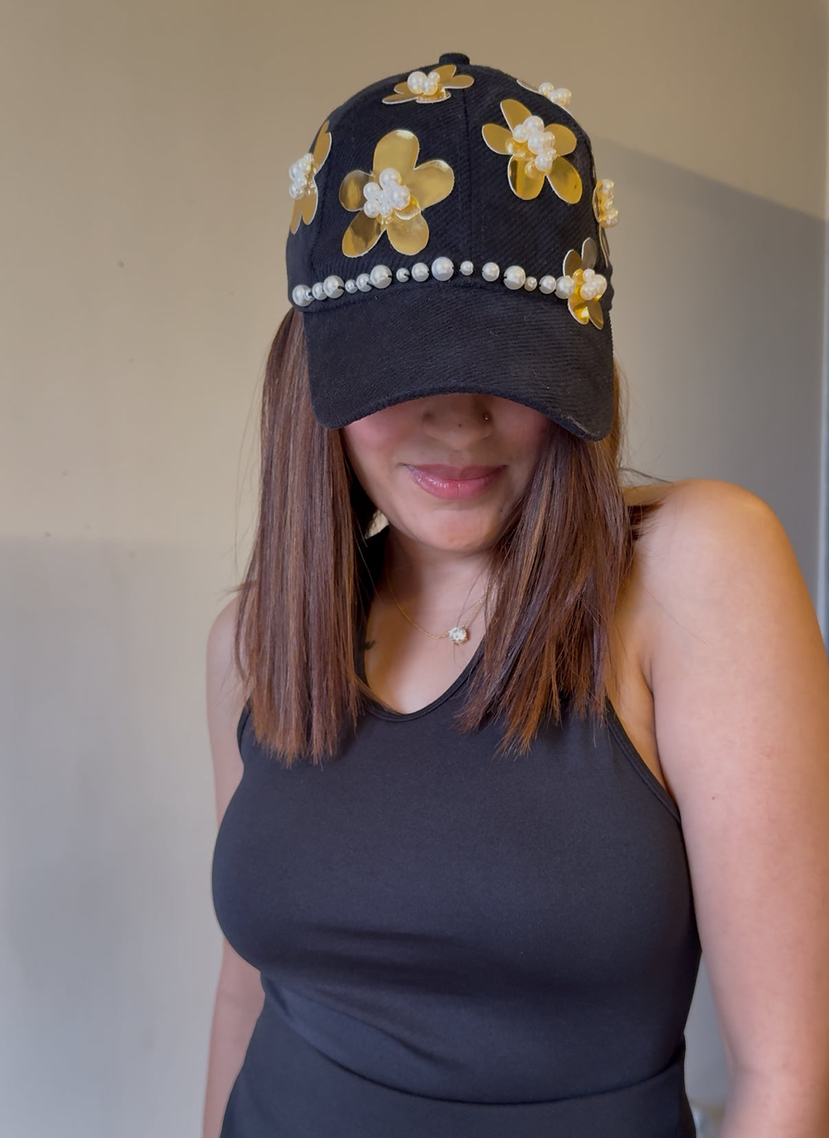 Gold Rose Cap