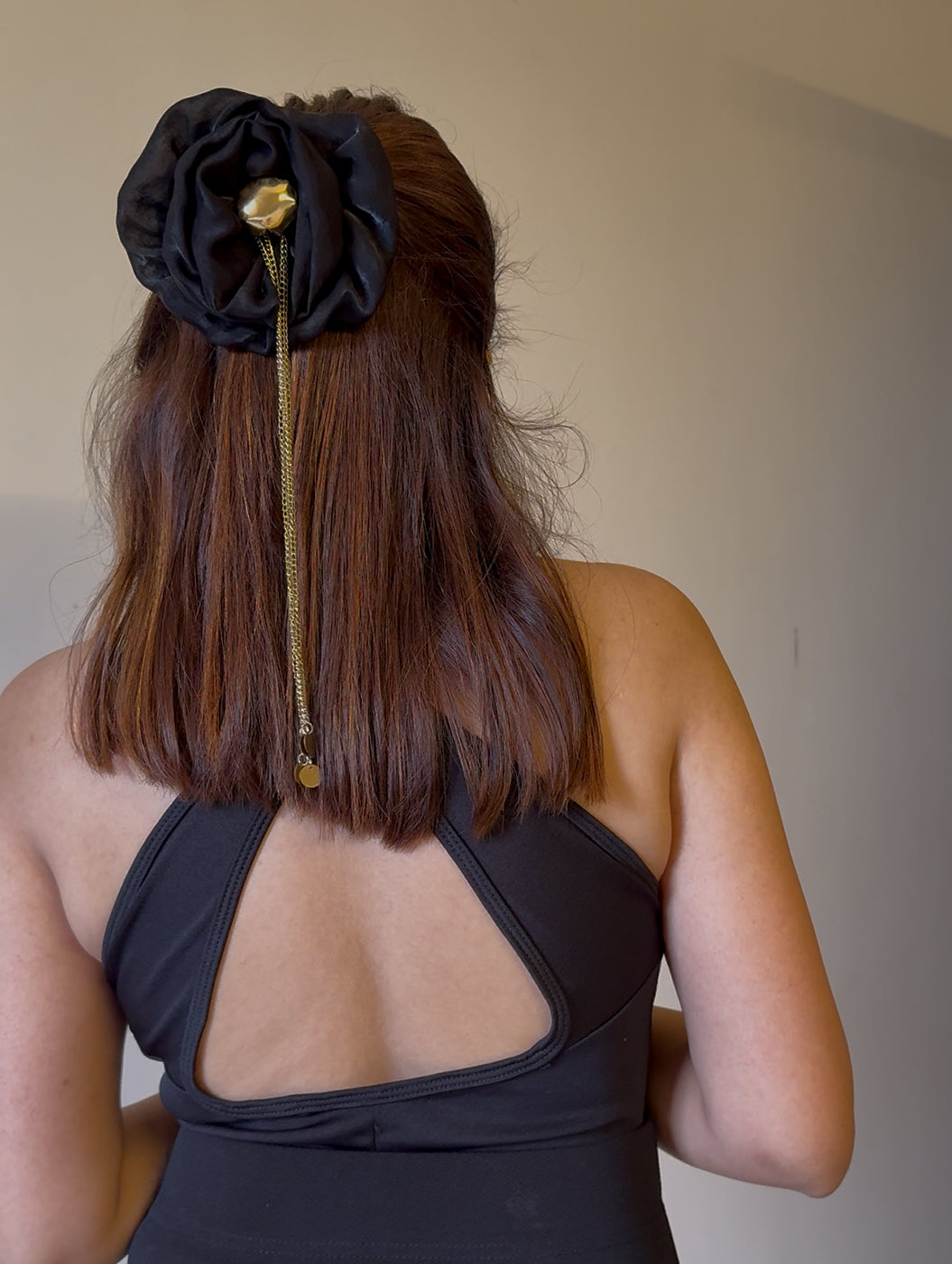 Black Rose Clip