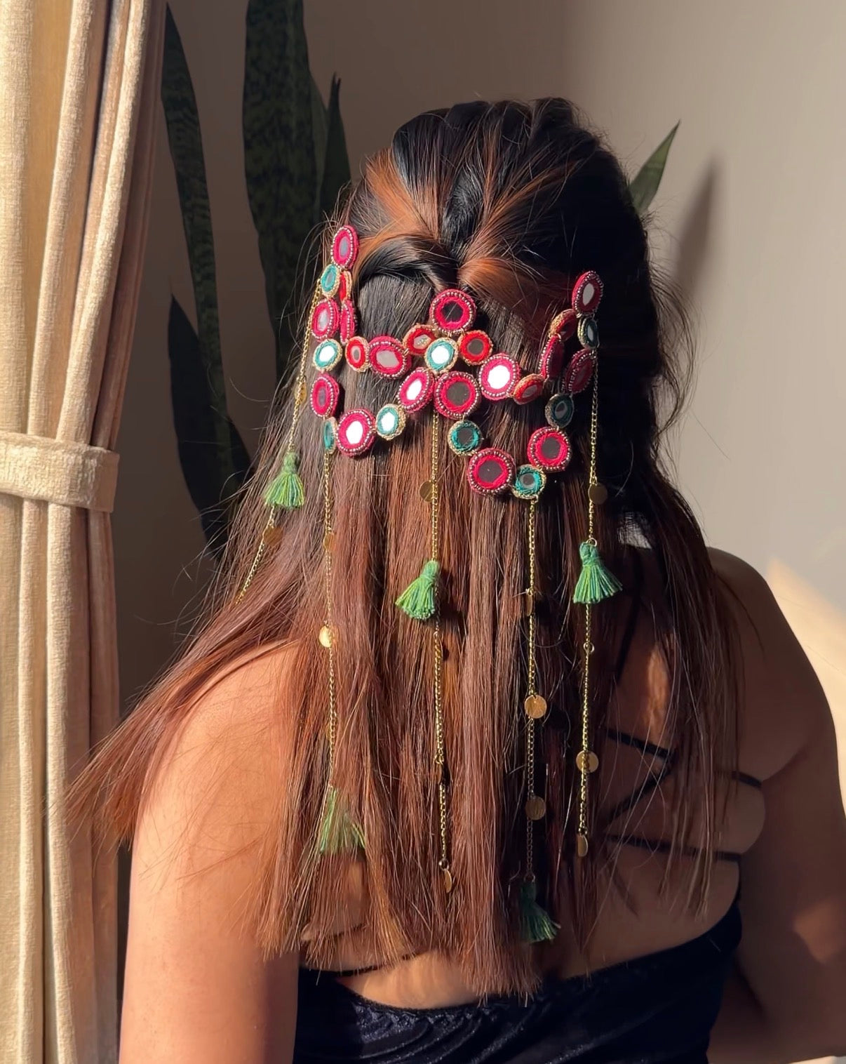 Sheesha Veil Hair Brooch