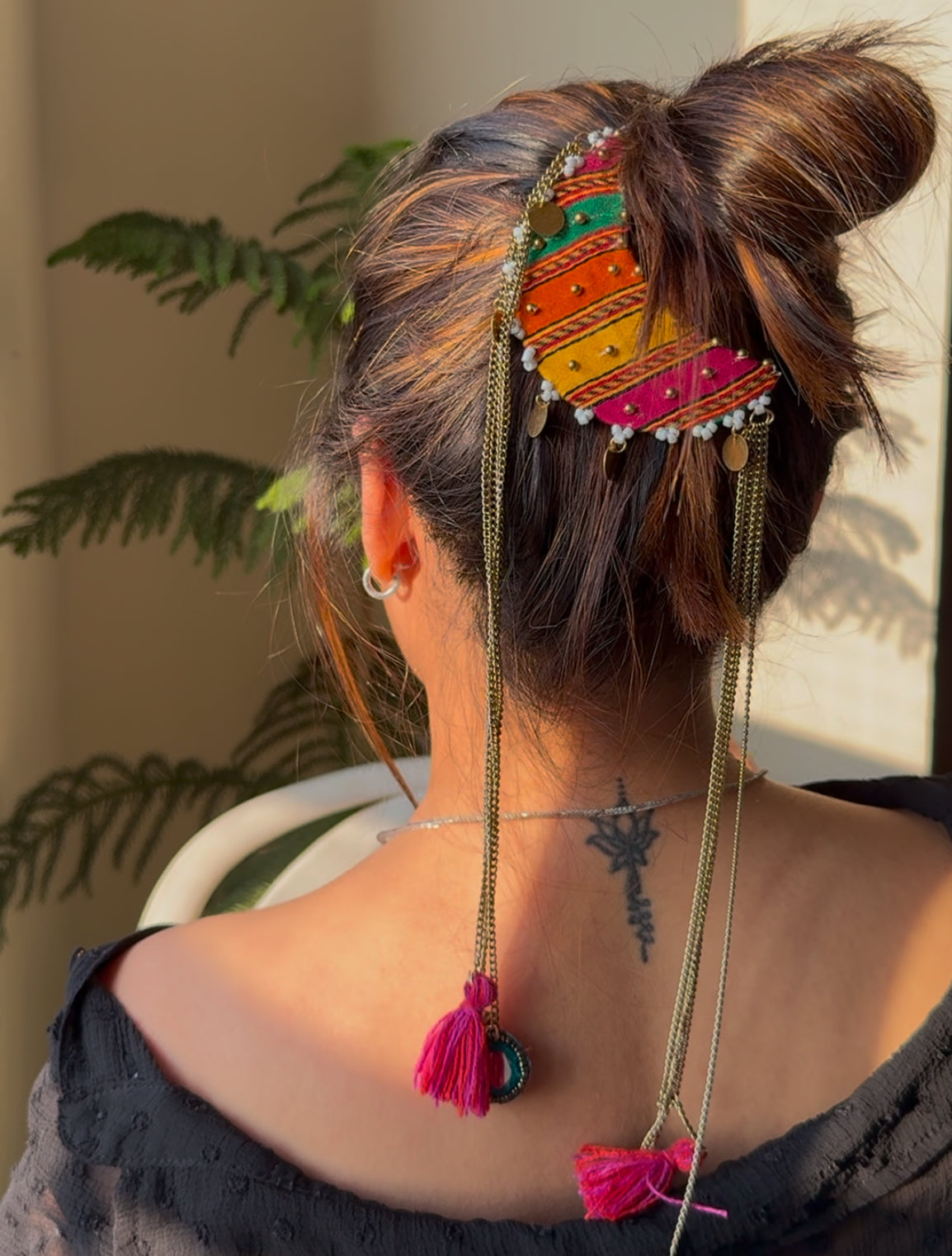 Vivid Glow Moon Brooch