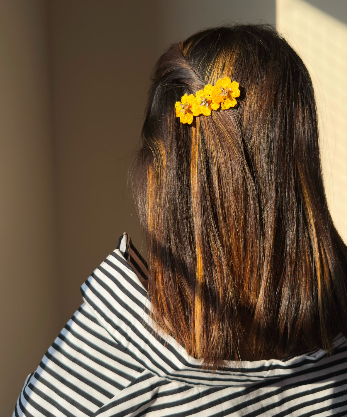 FloraGlow Hair Clip Set Of 6