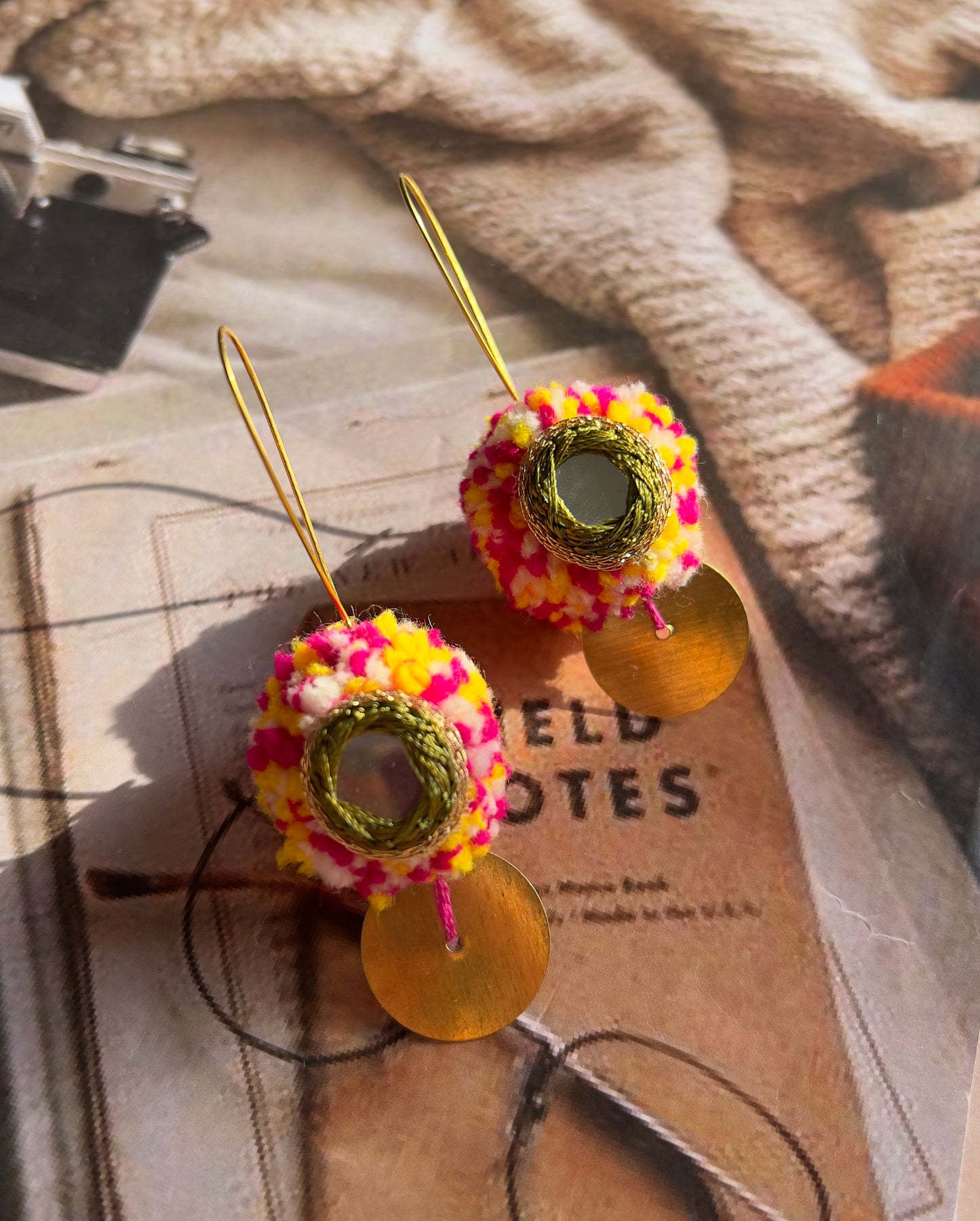 Dazzle Glass Earring