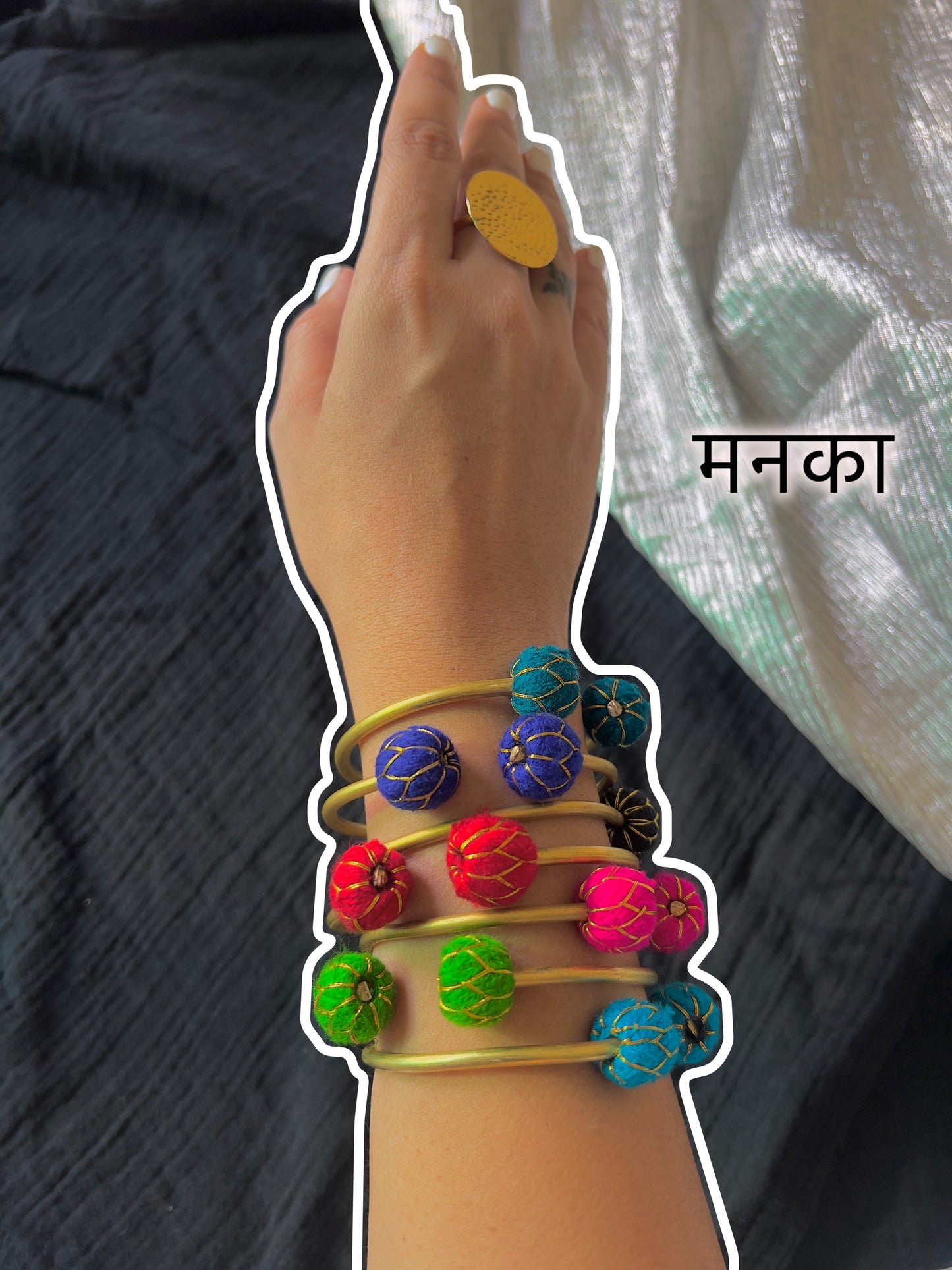 मनका Kada (Set Of 7)