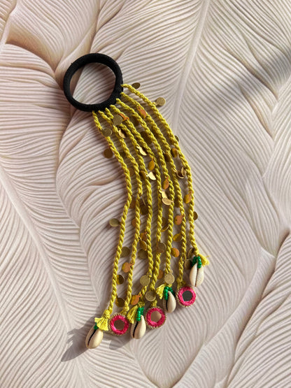 YELLOW “आईना” HAIR BAND