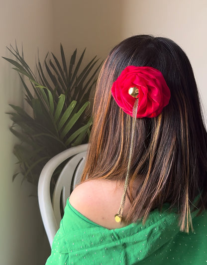 Rosy Blush Hair Clip