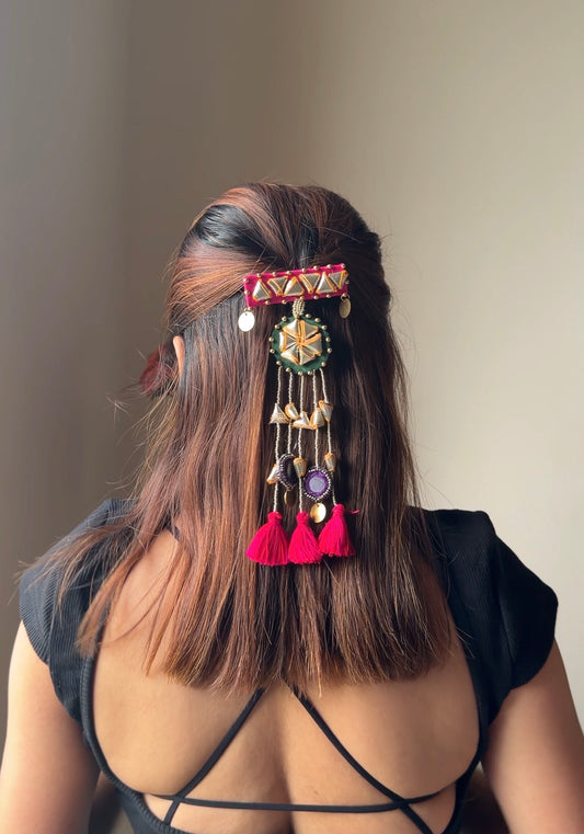 Gota Gulzar Hair Clip