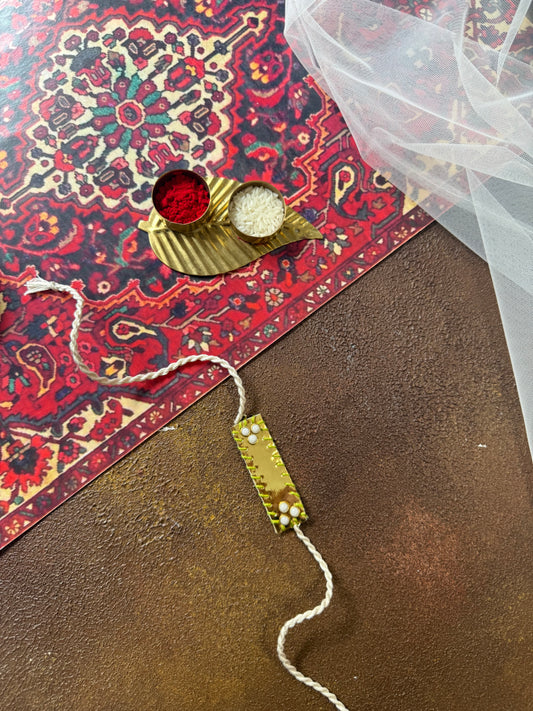 Gold Glow Bhai Rakhi