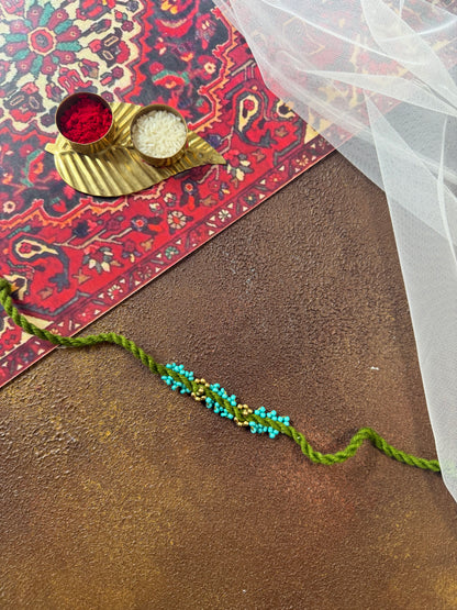 Green Bhai Rakhi