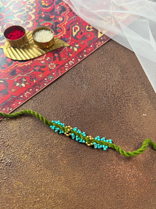 Green Bhai Rakhi