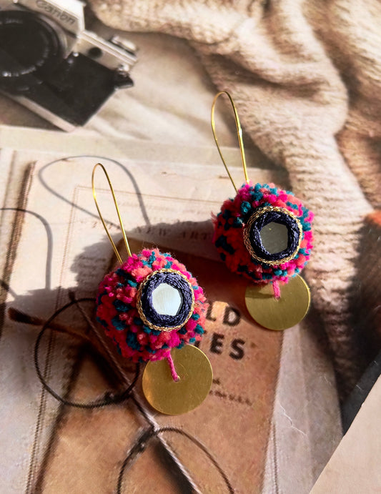 Dazzle Glass Earring