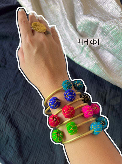 मनका Kada (Set Of 7)